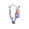 2026 Cute and playful hand-woven mobile phone lanyard, penguin rabbit animal lanyard, pendant, anti-loss wrist strap for girls Item Picture